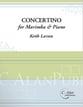 Concertino Marimba and Piano cover